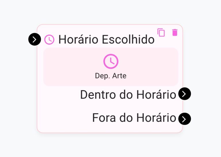 FlowBuilder Bloco Horário de Expediente