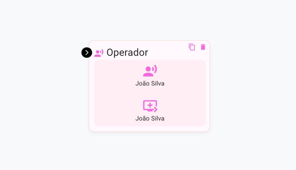 Bloco Operador no FlowBuilder